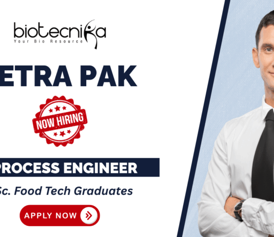Process Engineer at Tetra Pak, Pune | Exciting Food Tech Job 2025 Tetra Pak Process Engineer – Food Tech Job in Pune | Food Technology Careers