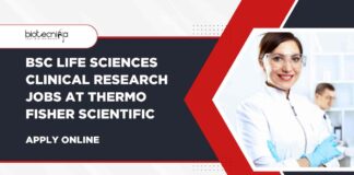 BSc Clinical Research Jobs at Thermo Fisher Scientific, Apply Online
