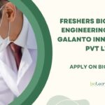 Biomedical Engineering Jobs at Galanto Innovations
