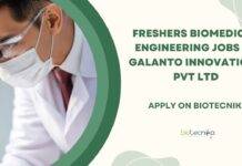 Biomedical Engineering Jobs at Galanto Innovations
