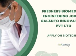 Biomedical Engineering Jobs at Galanto Innovations
