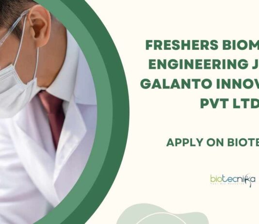 Biomedical Engineering Jobs at Galanto Innovations