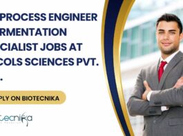 Freshers Biotech Fermentation Specialist Jobs at KBCols Sciences Pvt. Ltd., Apply on Biotecnika