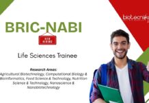 Research Jobs at BRIC-NABI. Life Sciences Trainee Opportunity. Research Training Jan–July 2026. Life Sciences candidates, Apply Now.
