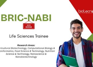 Research Jobs at BRIC-NABI. Life Sciences Trainee Opportunity. Research Training Jan–July 2026. Life Sciences candidates, Apply Now.