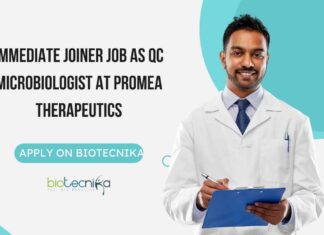 QC Microbiologist Jobs at Promea Therapeutics