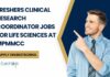 Freshers Clinical Research Jobs For Life Sciences at MPMMCC, Apply on Biotecnika