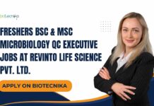 QC Microbiology Jobs Freshers at Revinto Life Science Pvt. Ltd.