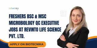 QC Microbiology Jobs Freshers at Revinto Life Science Pvt. Ltd.