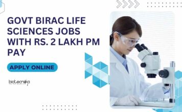 Govt Microbiology Jobs | BIRAC Careers | Govt Biotech Jobs