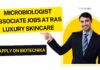BSc & MSc Microbiology Jobs at Ras Luxury Skincare - Apply on Biotecnika