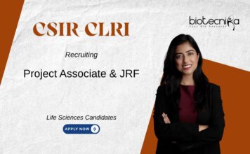 Research Jobs at CSIR-CLRI. Recruitment For Multiple Positions. Life Sciences Candidates, Apply Now. Project Associate & JRF vacancies.