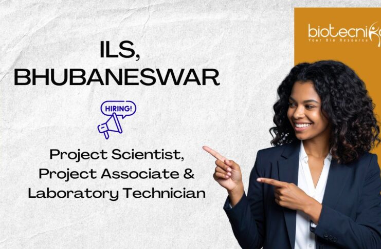 Research Jobs at Institute of Life Sciences, Bhubaneswar. Apply Now For Multiple Positions. Life Sciences careers. Apply Now.