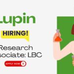 Research Associate Job at Lupin. MSc Freshers Candidates, Apply Now. Research Associate Job for Bioanalytical Scientist aspirants in Pune.