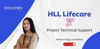 Biotechnology Job at HLL Lifecare. Biotechnology Candidates Apply Now For Project Technical Support Role. Job in Thiruvananthapuram.