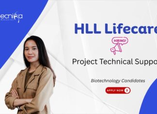 Biotechnology Job at HLL Lifecare. Biotechnology Candidates Apply Now For Project Technical Support Role. Job in Thiruvananthapuram.