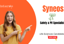 Life Sciences Job at Syneos. Apply Now For Safety & PV Specialist Role. Job in Gurugram, Hyderabad, and Pune.