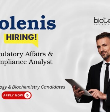 Regulatory Affairs Job at Solenis. Biotechnology & Biochemistry Candidates, Apply Now. RA & Compliance Analyst Job in Mumbai.
