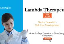 Scientist Job at Lambda Therapeutic Research. Apply Now For Senior Scientist - Cell Line Development Role. Job in Ahmedabad