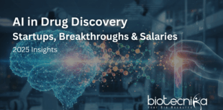 AI in drug discovery trends 2025 with startups, skills, and career paths