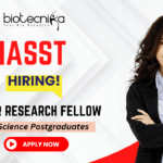 IASST junior research fellow recruitment 2026 for research jobs and life science jobs