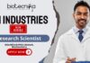 Research Scientist jobs at PI Industries – biotech jobs & life science jobs in biocatalysis and protein purification.
