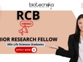 Junior Research Fellow Recruitment at RCB | Apply Online RCB junior research fellow recruitment for life science jobs and research jobs