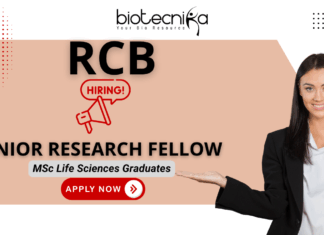 Junior Research Fellow Recruitment at RCB | Apply Online RCB junior research fellow recruitment for life science jobs and research jobs