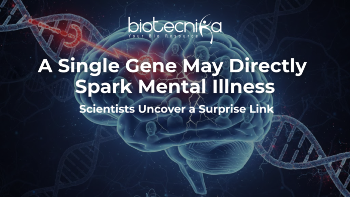 A Single Gene May Directly Spark Mental Illness Mental illness linked to GRIN2A gene affecting mental health and brain function
