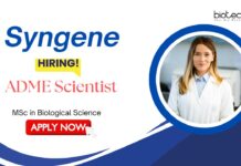 Life Science Jobs in Syngene – Apply Now for Associate Scientist Role Life Science Jobs: Syngene Hiring ADME Scientist | MSc in Biological Sciences Can Apply Now for Syngene Career | Scientist Jobs