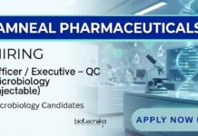 Amneal Hiring Microbiology Candidates – Apply Now for Executive Jobs Amneal is Hiring Officer/Executive QC Microbiology Professionals. Apply Now for this Microbiology Job to Grow your Amneal Career.