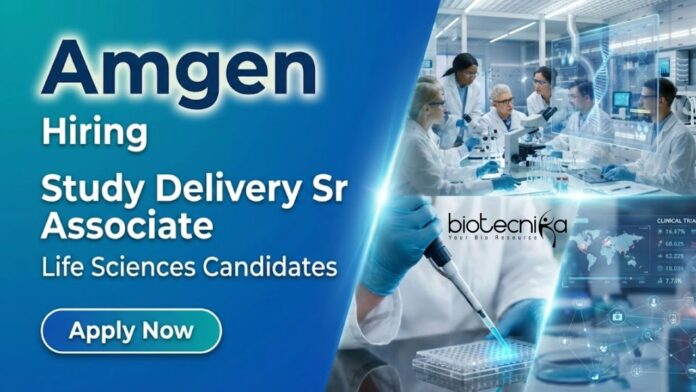 Amgen Apply for Study Delivery Sr Associate Roles at Amgen. Explore Amgen Career Opportunities Offering Clinical Research Jobs & Life Science Jobs