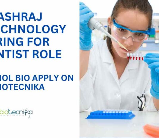 Cell & Molecular Biology Jobs at Yashraj Biotechnology, Apply on Biotecnika