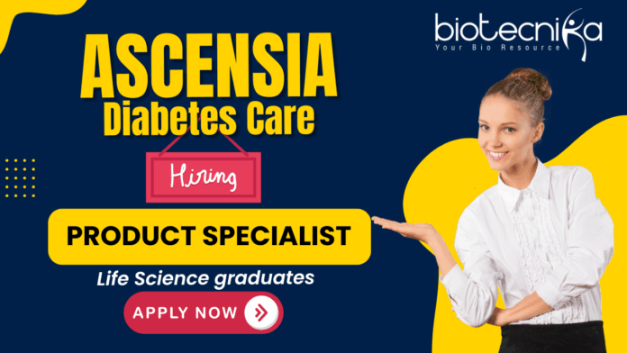 Ascensia Diabetes Care Ascensia Diabetes Care product specialist jobs for life science jobs and medical representative jobs