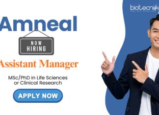 Life Science Jobs at Amneal | Medical Science Liaison Life Science Jobs: Amneal is Hiring an Assistant Manager | Life Candidates Apply Now for MSL Job Role for a rewarding Amneal career