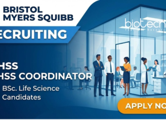 EHSS Jobs at Bristol Myers Squibb | Life science jobs | Apply Now EHSS jobs at BMS for life science graduates – EHSS Coordinator Hyderabad