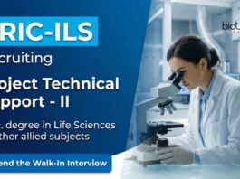 Attend Walk-In Interview for Life Science Jobs at ILS Bhubaneswar. Build a Career in Life Science through ICMR-funded Research Roles.