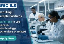 Research Jobs at BRIC ILS – Life Science Candidates Apply Now ILS Bhubaneswar Recruitment 2025 Offers Research Jobs and Life Science Jobs for Candidates Building a Career in Life Science.