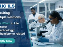 ILS Bhubaneswar Recruitment 2025 Offers Research Jobs and Life Science Jobs for Candidates Building a Career in Life Science.