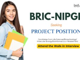 NIPGR Recruitment: Walk-In Interview for Project Positions | PhD in Life Sciences can Attend | Life Science Research | Scientist Jobs