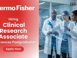 Clinical Research Associate Job at Thermofisher. Postgraduates in Life Sciences Candidates, Apply Now. Remote Job.
