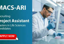 Life Sciences Job at MACS-ARI. Apply Now For Project Assistant Position in Pune. Proficiency in Cell Biology techniques preferred.