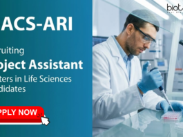 Life Sciences Job at MACS-ARI. Apply Now For Project Assistant Position in Pune. Proficiency in Cell Biology techniques preferred.