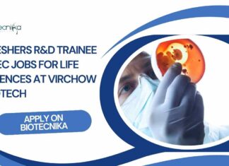 Freshers R&D Trainee Exec Jobs For Life Sciences at Virchow Biotech, Apply on Biotecnika