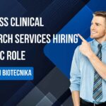 Life Sciences CRC Jobs at Canvass Clinical Research Services, Apply on Biotecnika