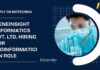 Bioinformatician Job Openings at GeneInsight Informatics Pvt. Ltd.