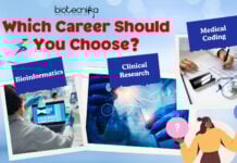 Life Sciences Career - Compare top paths: Bioinformatics, Clinical Research, & Medical Coding. Explore scope, growth, and decide your future!