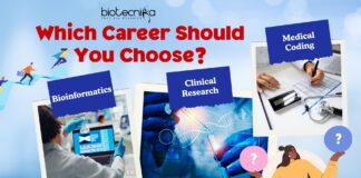 Life Sciences Career - Compare top paths: Bioinformatics, Clinical Research, & Medical Coding. Explore scope, growth, and decide your future!