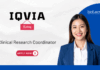 Clinical Research Coordinator Job Opportunity at IQVIA. Job in Mumbai. Apply Now for the Fast-paced Clinical Research job.