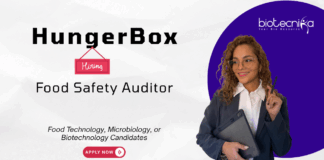 Food Auditor Jobs at HungerBox. Food Technology, Microbiology, or Biotechnology Candidates, Apply Now. Job in Pune.